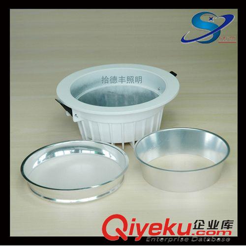 高散熱 高反光 LED6寸壓鑄筒燈外殼原始圖片3