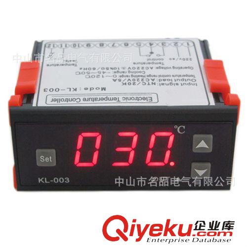 中山工廠現(xiàn)貨供應MKL-003高精密數(shù)字顯示儀表電子溫控器原始圖片3