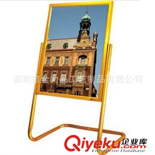 專業(yè)生產(chǎn) 批發(fā) 定做 金藝類制品 不銹鋼展示架 指示牌 展示牌原始圖片2