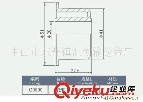 S0090 托輪(回路輪）機(jī)械廠常用的塑料輪。