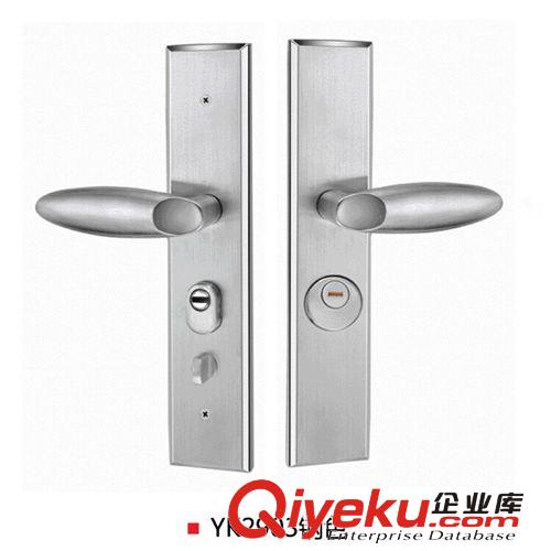 304不銹鋼防盜門鎖 6068精鑄霸王鎖體 雙葉片銅鎖芯 裝飾五金