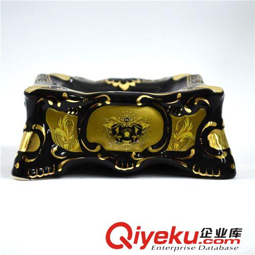 范思哲煙灰gd歐式家居用品，陶瓷手工煙碟HSYHG012原始圖片2