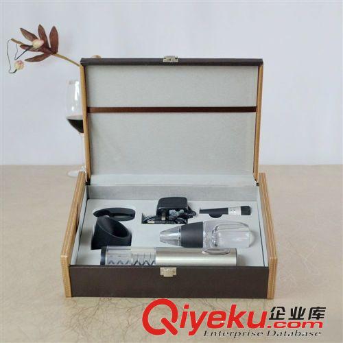 紅酒開瓶器電子套裝  不銹鋼自動起瓶器原始圖片2