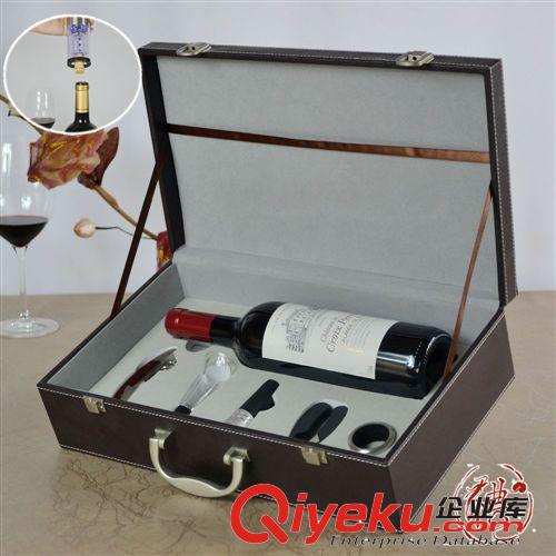 供應(yīng)皮盒酒具套裝 紅酒酒箱配套套裝 葡萄酒酒具禮品