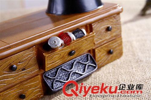 zakka雜貨 復(fù)古縫紉機(jī)擺件 家居工藝品擺件 存錢罐批發(fā) SK410原始圖片3