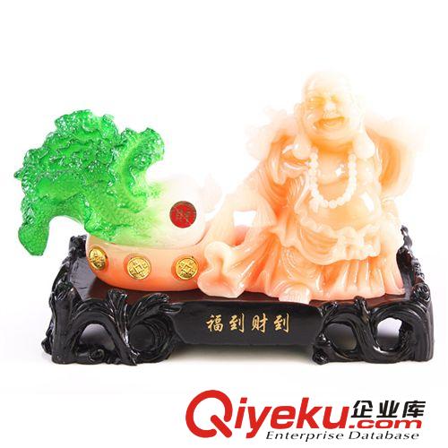 富貴美滿仿玉擺件 樹脂吉祥風(fēng)水工藝品 家居牡丹花 FF272