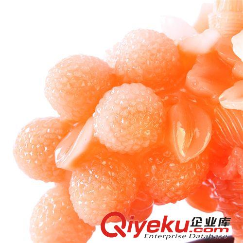 富貴美滿仿玉擺件 樹脂吉祥風(fēng)水工藝品 家居牡丹花 FF272原始圖片3