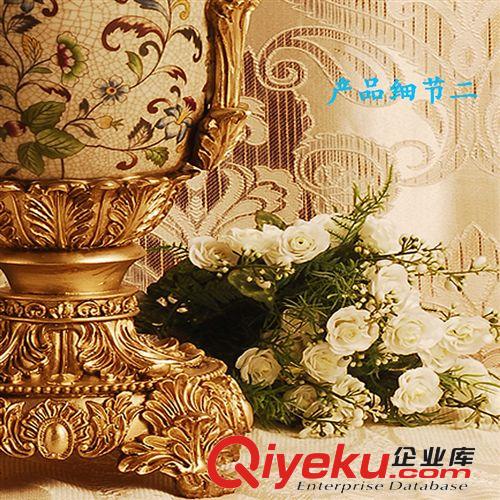 產地陶瓷擺件 歐式仿古家居飾品14寸紙盒包裝花瓶原始圖片3