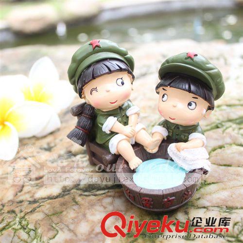 大禹家喜婚慶禮品樹脂工藝品創(chuàng)意情侶擺件 革命愛情家庭飾品9420