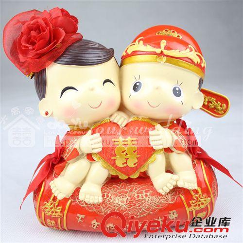 大禹家喜樹脂工藝品家居飾品 婚慶禮品創(chuàng)意結(jié)婚禮物擺件9264