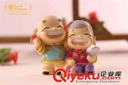 大禹家喜&樹脂工藝品 DY9926 家居擺設(shè)幫化妝創(chuàng)意禮品送公婆禮物