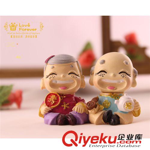 大禹家喜&樹(shù)脂工藝品 DY9925 家居擺設(shè)悠閑心創(chuàng)意禮品送公婆禮物