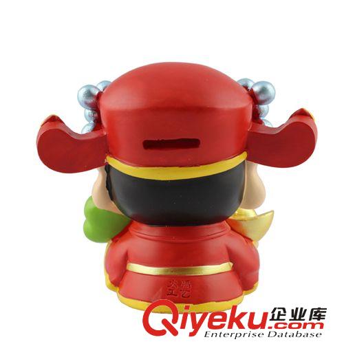 大禹家喜樹脂工藝品 家居飾品 創意禮品 中號玉如意財神擺件9859原始圖片3