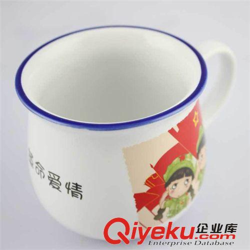 大禹家喜|陶瓷工藝品|結(jié)婚禮物|創(chuàng)意禮品|革命小兵陶瓷杯|DY8113