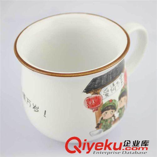 大禹家喜|陶瓷工藝品|創(chuàng)意禮品|家居用品|革命小兵陶瓷杯|DY8114