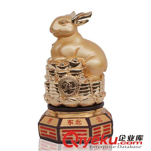 廠家直銷鍍金樹脂工藝品擺件鎮(zhèn)宅辟邪居家風(fēng)水?dāng)[件八卦生肖龍批發(fā)