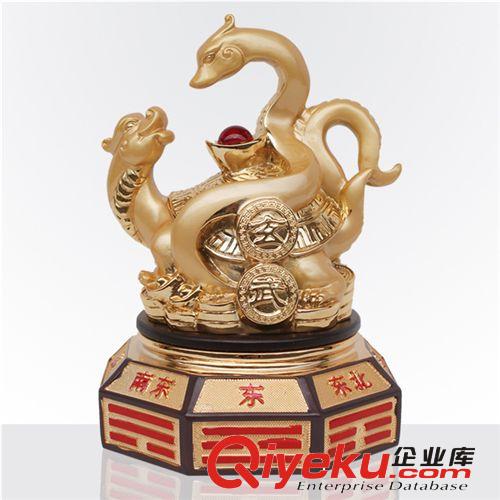 【新品快訂】鍍金樹脂工藝品 鎮(zhèn)宅辟邪居家辦公風(fēng)水?dāng)[件八卦朱雀