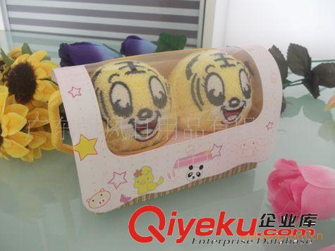 情侶熊貓蛋糕造型毛巾/商務婚慶禮品/節(jié)日促銷禮品/小孩滿月回禮