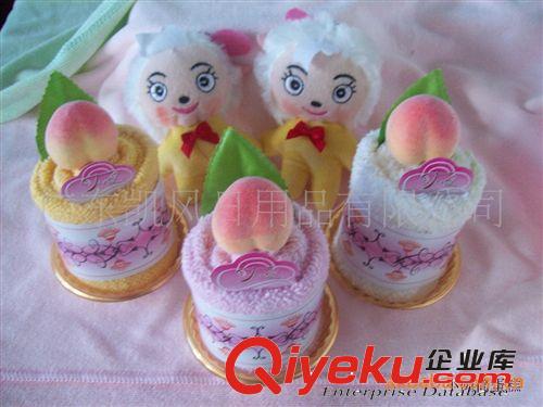 【精品推薦】圣誕老人袋裝三角蛋糕毛巾(圣誕節(jié)禮品/平安夜禮物)