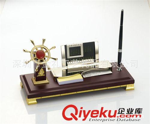 辦公桌擺件 工藝禮品擺件 辦公桌文具臺 金屬領航舵工藝禮品擺件原始圖片2