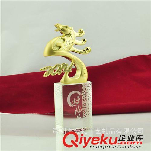 深圳工藝禮品廠家供應(yīng)馬年精品精美工藝千足金擺件家居金屬工藝品原始圖片3