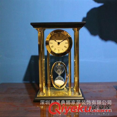雅典娜家居 歐式裝飾品 歐式馬頭合金鐘表 軟裝家居飾品擺件 組合原始圖片2