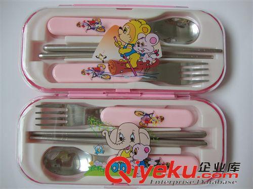 廠家直銷不銹鋼餐具 廚具套裝   禮盒餐具套裝 便攜環(huán)保餐具原始圖片3