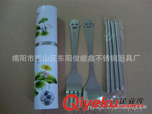 專業供應中國特色餐具套裝 不銹鋼餐具 中國風禮品餐具