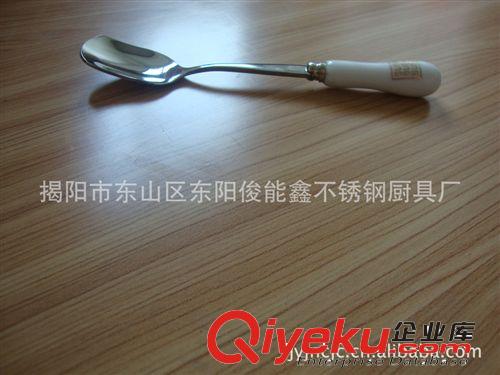 陶瓷柄勺子,陶瓷柄筷子,陶瓷勺子,陶瓷筷子,陶瓷餐具,伊利勺子原始圖片3