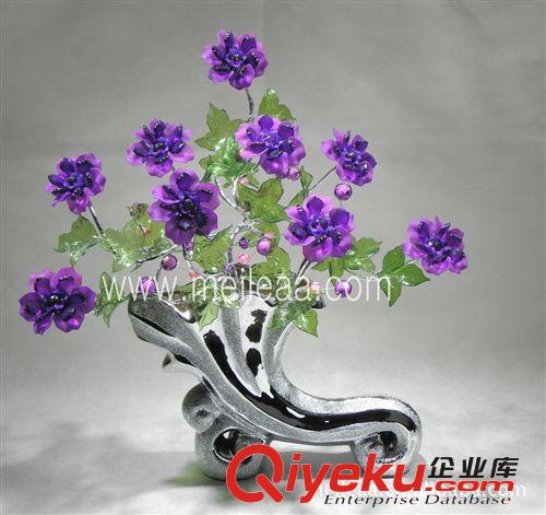【廠家專業(yè)生產(chǎn)/直銷】超級(jí)漂亮的現(xiàn)代時(shí)尚亞克力水晶盆景花原始圖片3