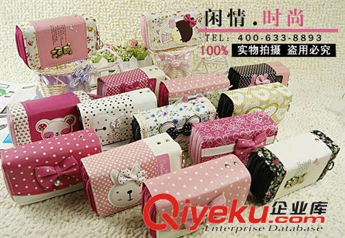 D1113 王國三拉 韓版可愛卡通 三拉包 零錢包多功能包 10元店原始圖片3