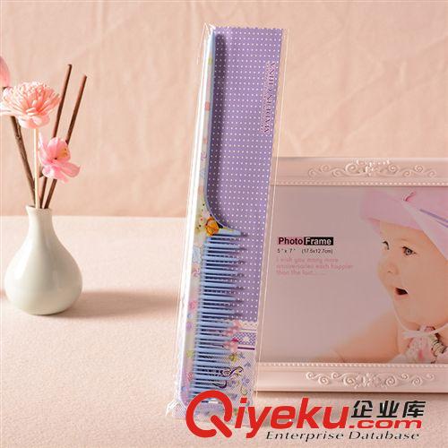 S2354 尖尾大小齒梳子，am保健 塑料防靜電梳子 盤發(fā)用品原始圖片2