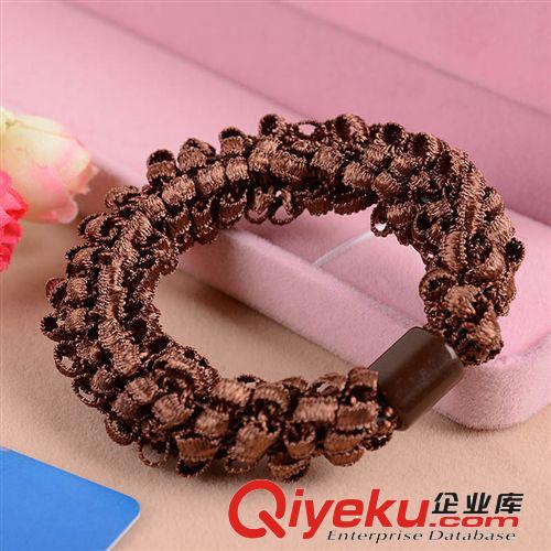 R1441 玉米花布藝皮筋 新款韓版發(fā)圈皮筋優(yōu)質(zhì)發(fā)繩 精美頭飾批發(fā)原始圖片3