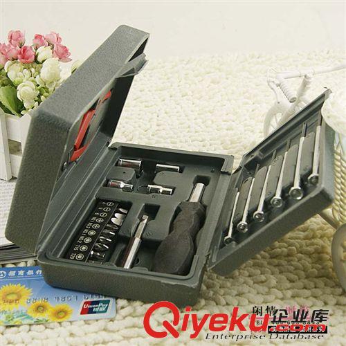 02 24PC工具箱 五金工具套裝 家用工具 組合工具套裝 工具箱原始圖片3