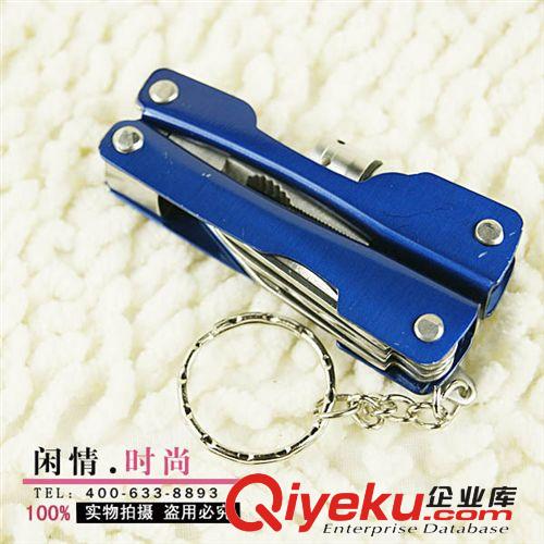 A2201 藍燈鉗多功能藍電筒多用鉗戶外野營工具禮品套裝十元店貨源原始圖片3