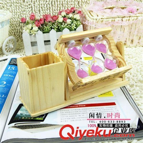 G1122 3個(gè)流沙筆筒沙漏，裝飾品，風(fēng)車(chē)禮品，文具精品 十元店熱銷(xiāo)原始圖片2