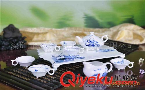 供應(yīng)好事連連茶具  茶具 禮品 政府禮品 青花瓷 陶瓷工藝品