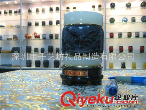 八駿雄風筆筒 仿玉筆筒 八駿圖擺件 送客戶禮品 gd工藝品廠家原始圖片2