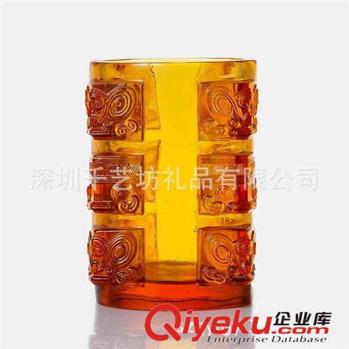 筆筒 gd工藝品筆筒 琉璃 實(shí)用創(chuàng)意多功能送老師禮物教師節(jié)禮品原始圖片2