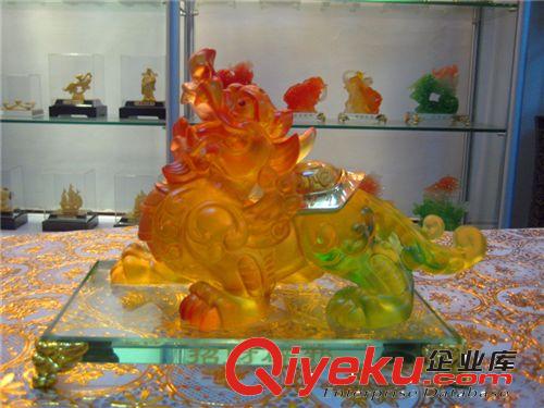 琉璃wc辟邪貔貅擺件創(chuàng)意開業(yè)禮品招財樹脂工藝品家居飾品包郵原始圖片3