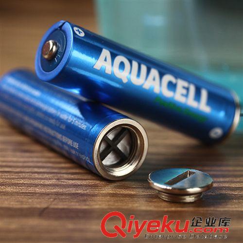 AQUACELL環(huán)保充電AA5號(hào)電池兩粒裝用水充電池 環(huán)保水充電池