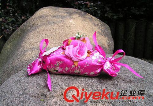 【批發(fā)】S-251 玫 糖果型干花香包 婚慶用品 室內(nèi)裝飾 芳香去味