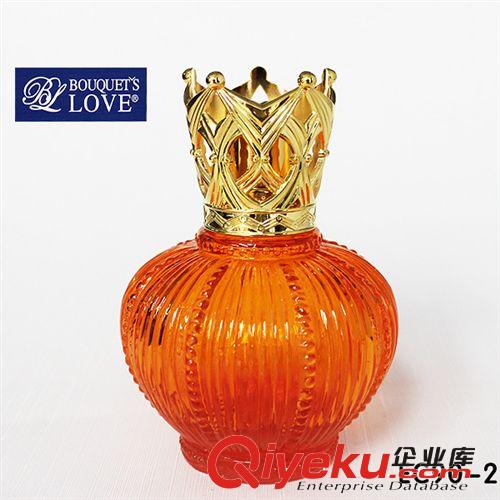 臺(tái)灣進(jìn)口 花之戀 玻璃 香薰燈點(diǎn)火香熏精油 無(wú)火香薰瓶催化香熏瓶原始圖片2