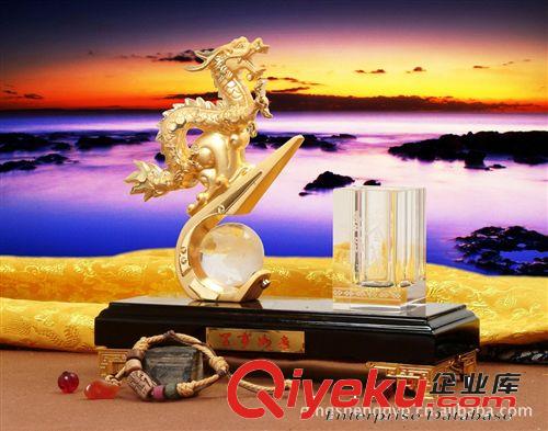 金屬工藝品 金屬紀(jì)念品 辦公擺飾 吉祥金龍原始圖片3