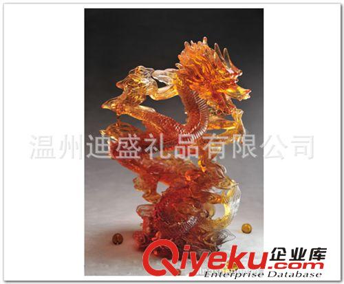 供應古法脫蠟琉璃工藝品 定制燒制琉璃 紀念品 工藝禮品 龍騰四海原始圖片3