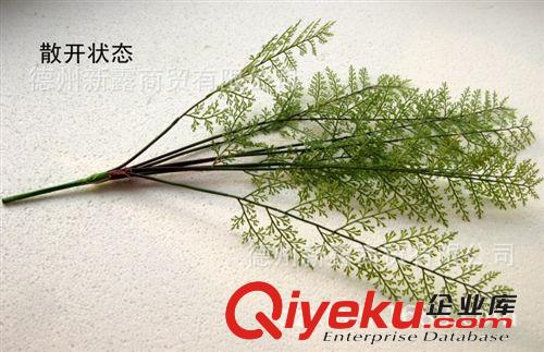 新品 插花 仿真植物 塑料花 仿真花插花輔材 9叉鐵線文昌竹原始圖片3