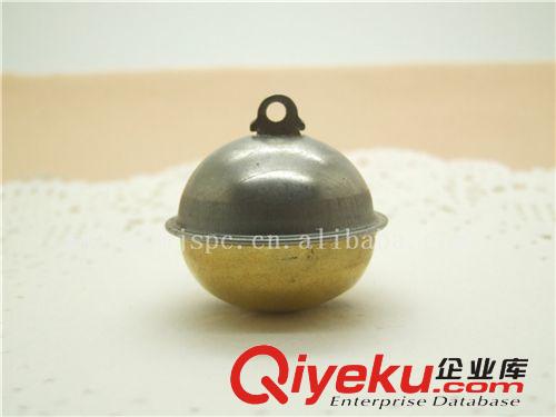 熱銷26mm半銅半鐵頂部帶豎片一字鐵鈴鐺、方鈴鐺、招財貓鈴鐺
