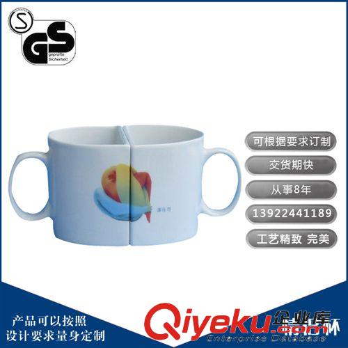 設計生產(chǎn) 廣州廣惠 圓柱形 黑色陶瓷情侶杯原始圖片2