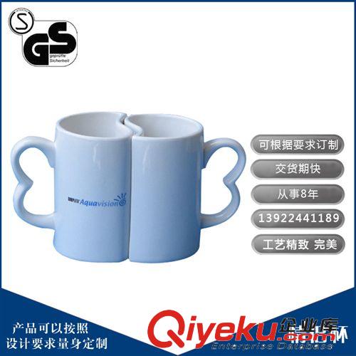 設計生產(chǎn) 廣州廣惠 圓柱形 黑色陶瓷情侶杯原始圖片3