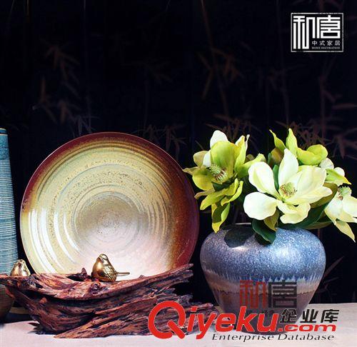 和唐家居 新中式家居飾品 樣板房配飾 工藝擺件 展會陳設品原始圖片3